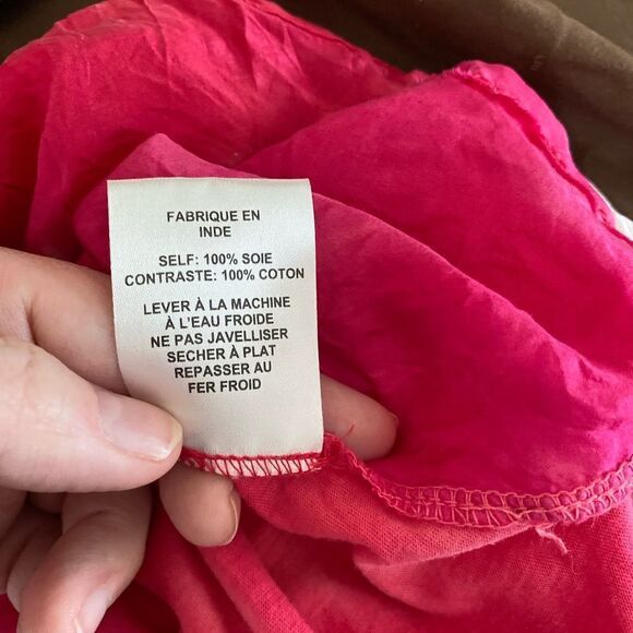 Ben and Lucia  Anthropologie Aurora tie dye tank size S 100% silk - Picture 3 of 11